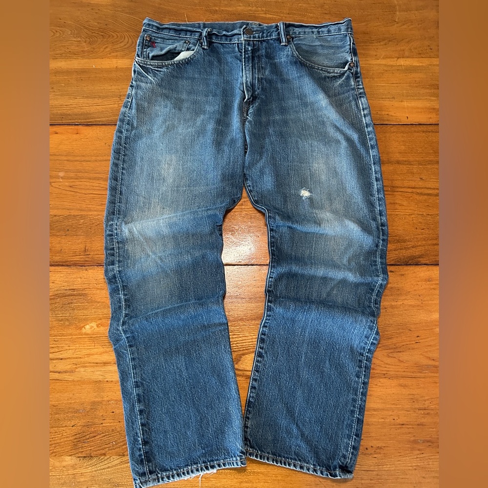 Polo by Ralph Lauren Men's Straight Jeans in Blue